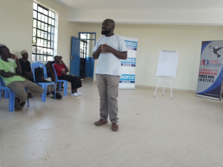 GGAN Activist Training in Kenya with the help of a small grant from S2020B